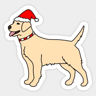 Christmas Dog Sticker